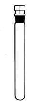 test tube 25 - 200 mm | TT3, TT4 Hamilton Laboratory Glass Ltd