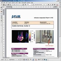 thermal image processing and report software  FLIR SYSTEMS