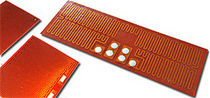 thick film heater 1 W/cm2, max 1000 V | KAPTON FEPA  Srl