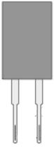 thick-film power resistor 20 W, 0.05 Ω - 10 kΩ | TAH Series  Ohmite