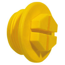 threaded sealing plug with drain head design and sealing lip EP 436 PROTEC
