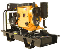 three-phase diesel power generator set 32 kVA, 50 Hz | HZA1-35 T5 HIMOINSA