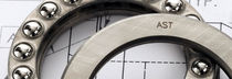 thrust ball bearing ID : 3 - 340 mm, OD : 8 - 460 mm AST Bearings