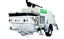 trailer concrete pump 71 - 146 m&sup3;/h  Le Officine Riunite - Udine S.p.A.