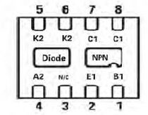 transistor / Schottky diode module 1.2 W, 40 V | ZXT series Diodes Incorporated