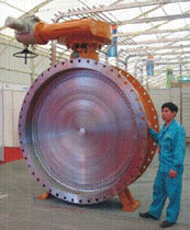 triple offset butterfly valve 3 - 48", class 300 SUNGO VALVES GROUP CO.,LTD.