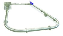 tubular drag chain conveyor 1.4 m&sup3;/min Hapman