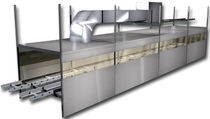 tunnel type curing oven  Gruber Systems Inc.