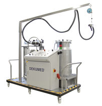 two-component resin mixer-dispenser (static-dynamic mixer) UNIDOS 300 TX/MP 200 Putty Dekumed Kunststoff- und Maschinenvertrieb GmbH & C
