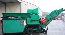 two shaft mobile waste shredder 100 t/h | HDWV series Holzzerkleinerungs- und F&Atilde;&para;rdertechnik GmbH