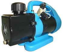 two stage rotary vane vacuum pump max. 28 l/min | Minivac 2 series Javac