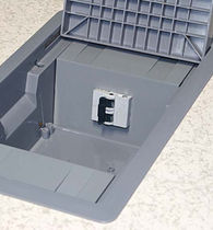 underfloor electrical receptacle TWIST series Arnocanali Spa