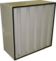 V bank HEPA filter max. 5 000 m&sup3;/h | DH series ADS LAMINAIRE