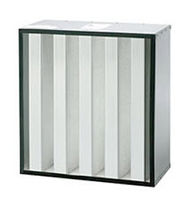V bank HEPA filter  US Air Filtration, INC