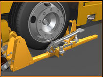 vehicle restraint system Salvo Chock CASTELL SAFETY INTERNATIONAL