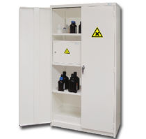 ventilated stainless steel security storage cabinet Range 13 Trionyx