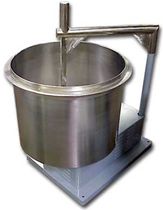 vertical single shaft mixer 350 lb Gruber Systems Inc.