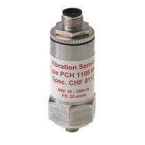 vibration sensor 10 - 1000 Hz | PCH 1106 Mk2 PCH Engineering A/S