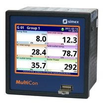 videographic recorder with integrated data-logger MultiCon CMC-99 SIMEX
