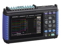 videographic recorder with integrated data-logger 10ch | &plusmn;100 mV - &plusmn;60 V | 200&deg;C - 2000&deg;C | LR8431-20 HIOKI E.E. CORPORATION