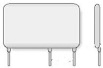 voltage divider resistor 100 Ω - 5000 MΩ, 1.5 - to 25 kV | Slim-Mox Ohmite