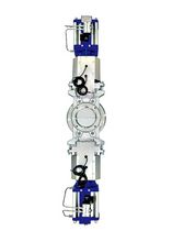 wafer knife gate valve DS100D1-01M51Y56E Zhejiang Linuo Flow Control Technology Co., Ltd