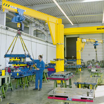 wall mounted and pillar slewing jib crane max. 10 000 kg  Demag Cranes & Components