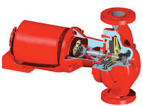 water circulation centrifugal pump max. 200 gpm | 60 series Bell & Gossett Domestic Pump