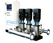 water pressure booster unit with vertical pumps max. 1500 m3/h | DRL series Shanghai Pacific Pump Manufacture Co.,Ltd