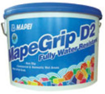 water resistant adhesive Mapegrip D2 Mapei