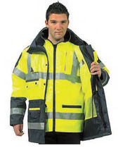 waterproof and breathable workwear EN 471, EN 343 GROUPE RG