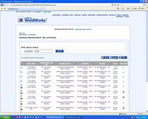 weld management software WeldWorks&trade;  techMatrix, LLC