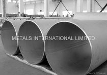 welded stainless steel pipe 3/4" - 6 1/2"  Metals International Limited