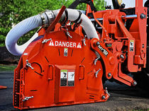 wheel trencher for tractors MT12   The Charles Machine Works, Inc