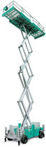 wide scissor lift platform for building site max. 1 000 kg, 16.9 m | IT 230 series IMER INTERNATIONAL SPA - ITECO Powered Access Divi