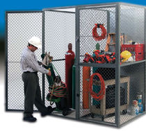 wire mesh partition for tool storage Stored-Secure&reg; Wireway Husky