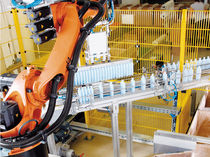 wire mesh partition for machine guard  Zaun-Tiemann