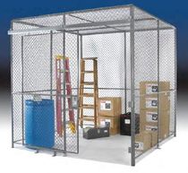 wire mesh storage partition  Wireway Husky