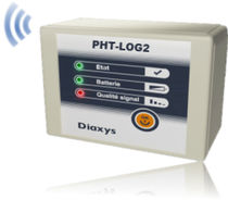 wireless relative humidity and temperature data-logger PHT-LOG2 DIAXYS