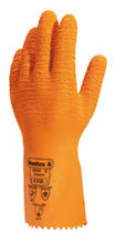 work latex gloves EN 407, EN 420, EN 388, EN 374-3 | VE990OR DELTA PLUS