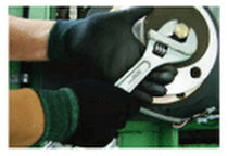 work nylon gloves with polyurethane coating SC series Samwha