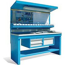 workbench with tool-holder back panel  SARRALLE