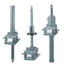worm gear screw jack (rotating ball screw)  Tsubakimoto Chain