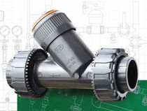 Y check valve DN 65 - 100, max. 10 bar | VR-PVC series FIP - Formatura Iniezione Polimeri