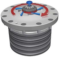 zero-point quick clamping cylinder with turbine for automated installations 24 kN | ITH6 Zero Point Systems AG