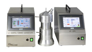 solids analyzer / particle size distribution / benchtop / with data logger