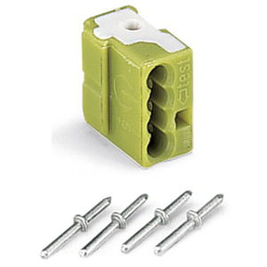 push-in terminal block / plug-in / for printed circuit boards / modular
