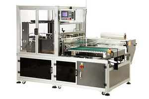 automatic L-sealer / shrink packer / pneumatic / hot knife