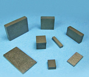 SmCo permanent magnet / rectangular / anisotropic
