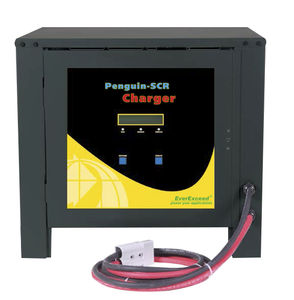 four-stage battery charger / lead-acid / portable / for forklift trucks